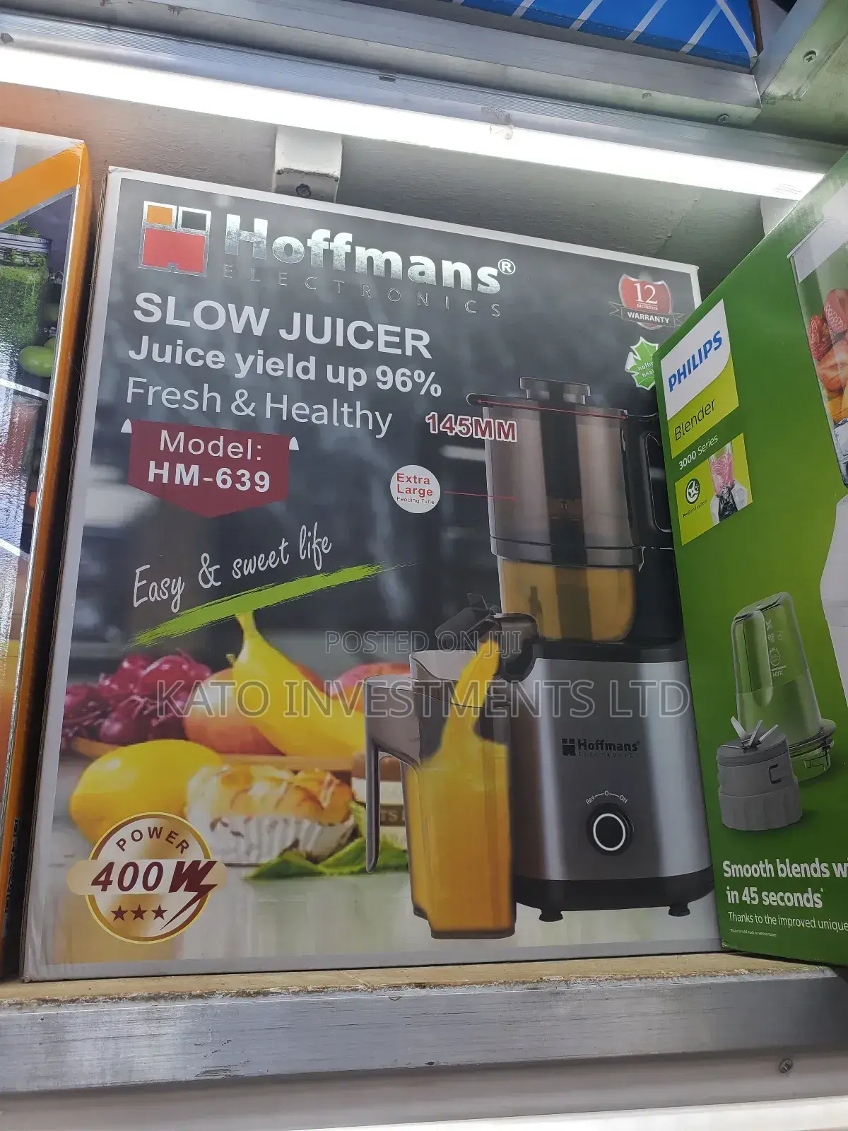 Hoffman Hm-639 Slow Juicer