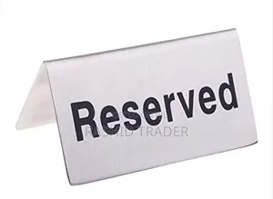 Double Sided Table Tags
