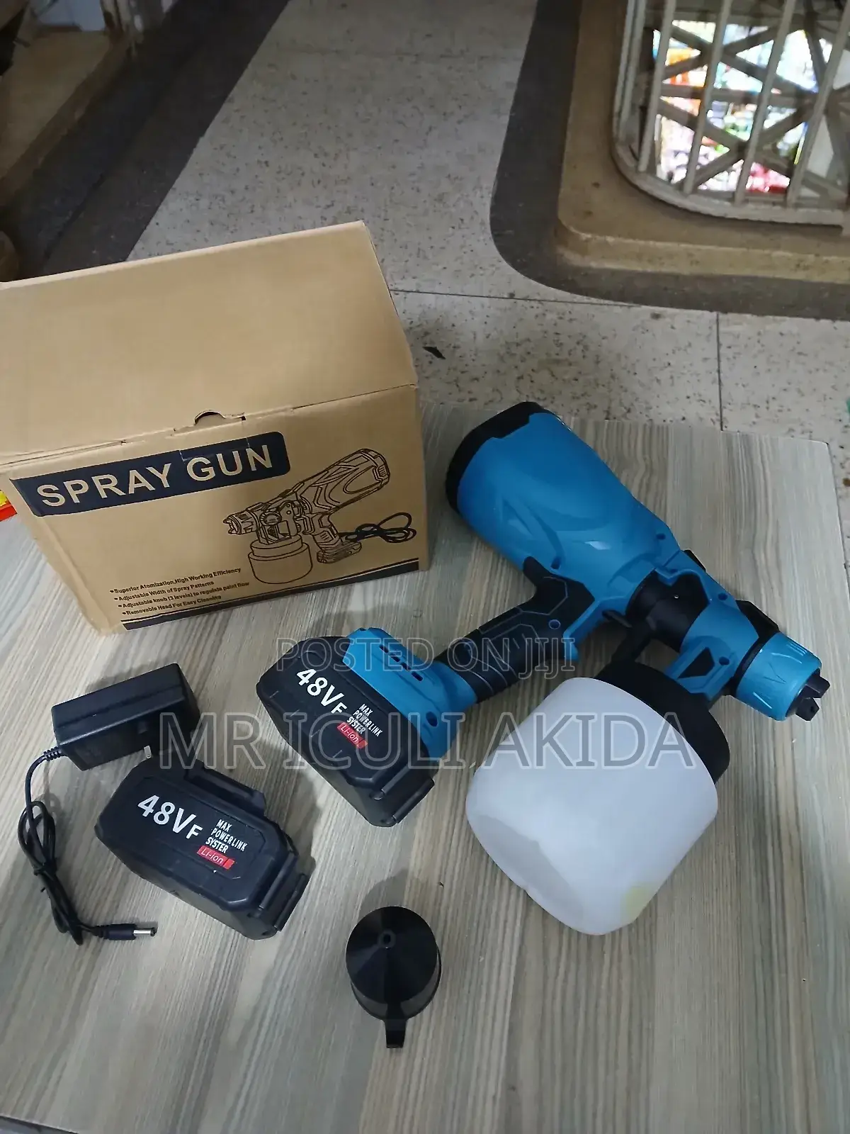 Superior High Pressure Rechargeable Paint Spray Gun
