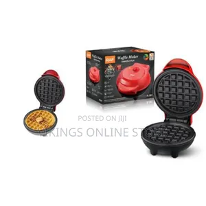 Non Stick Iron Round Waffle Maker Grill Machine