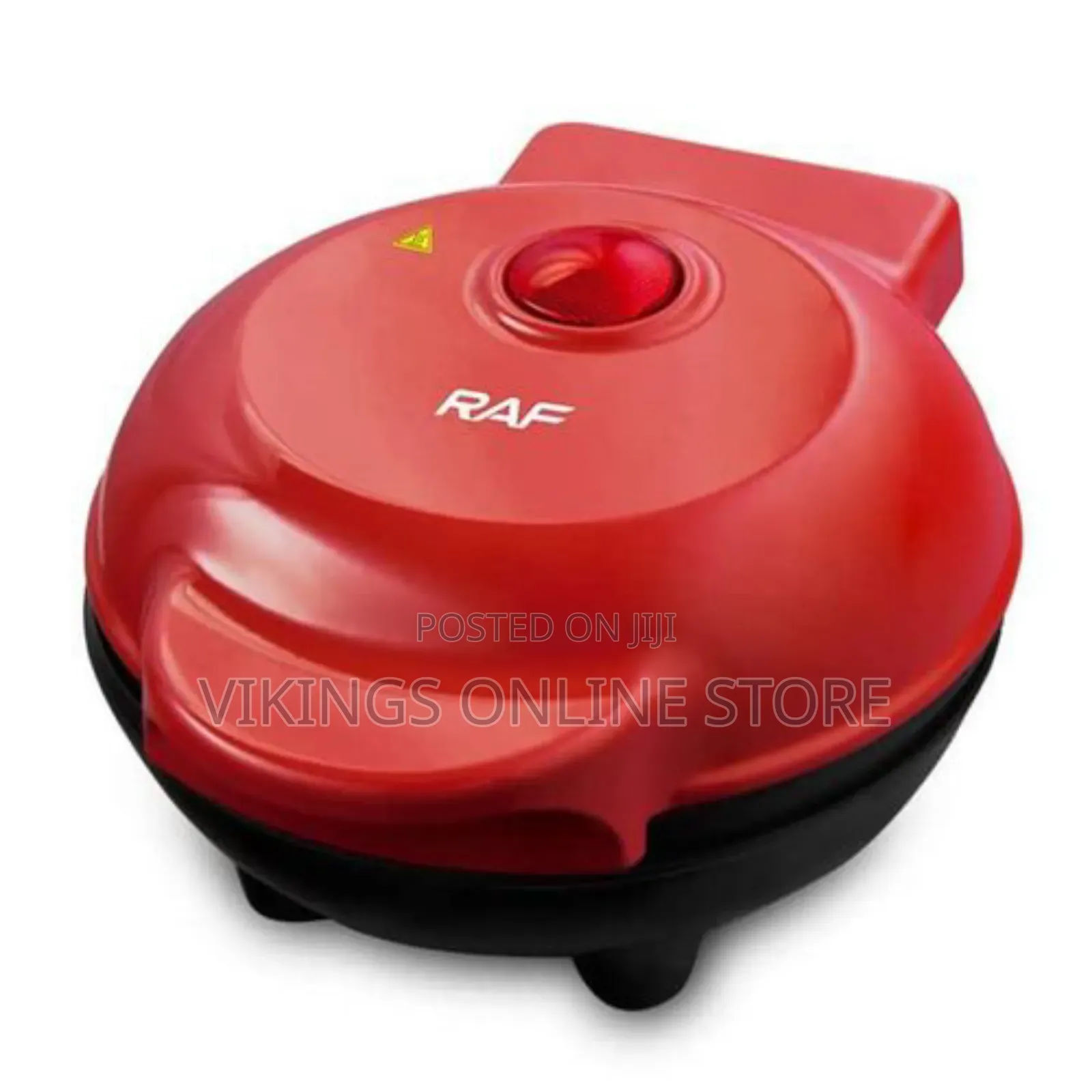 Non Stick Iron Round Waffle Maker Grill Machine