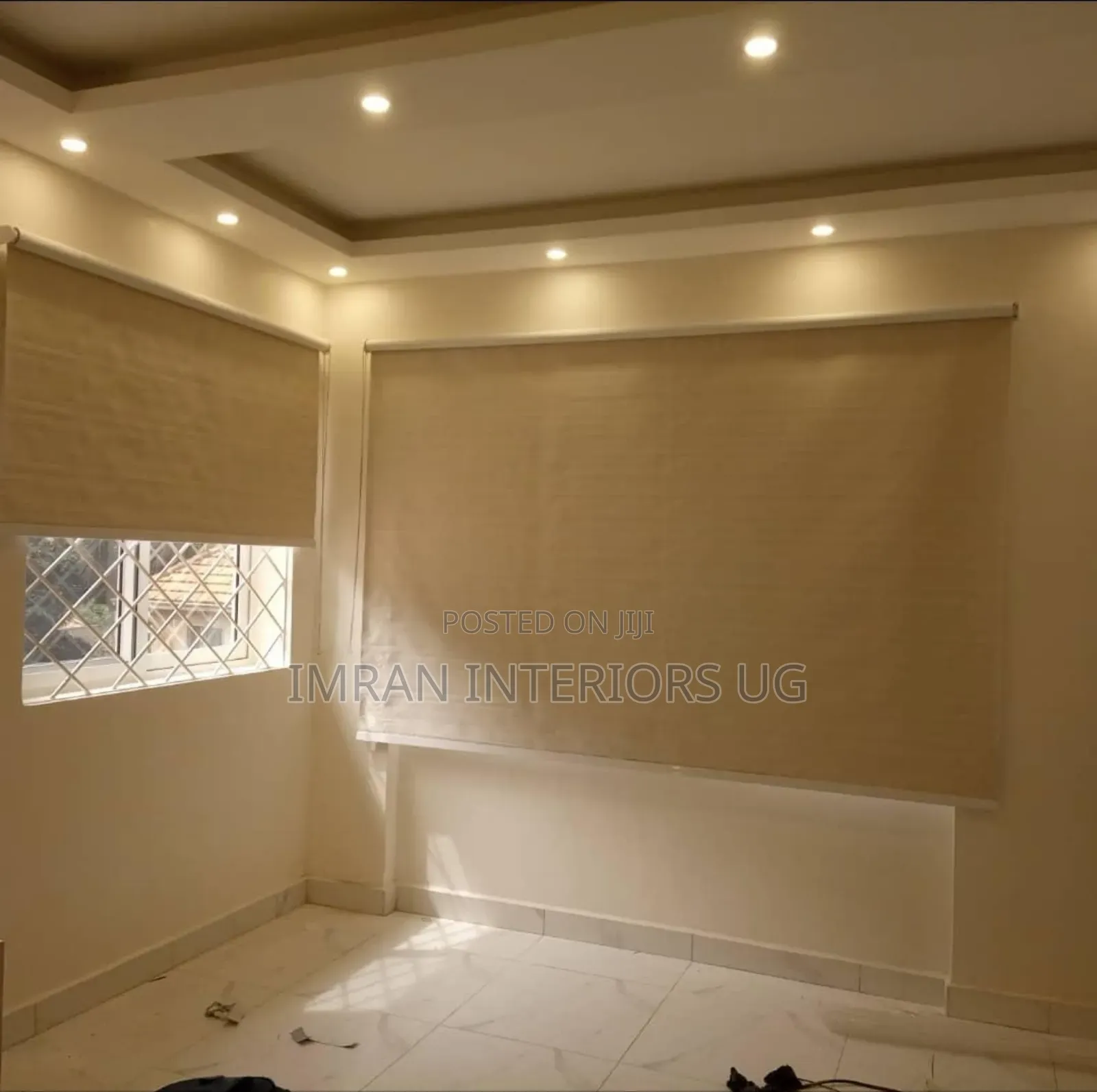 Light Brown Corporate Blackout Horizontal Window Blinds Per.