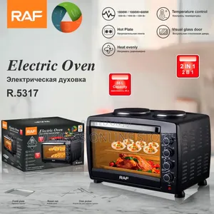 RAF 55L Electric Oven With 2 Hotplates | R.5317