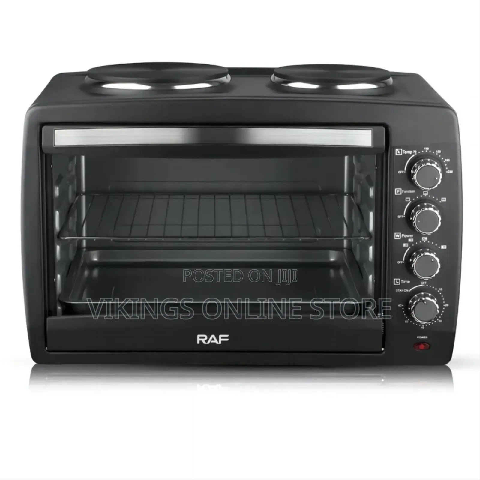 RAF 55L Electric Oven With 2 Hotplates | R.5317