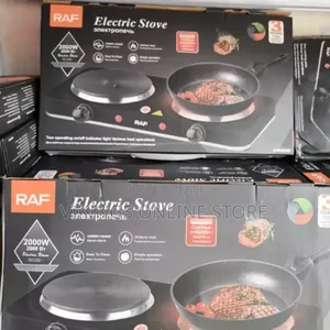 Raf Electric Stove 2 Hotplates (Black)