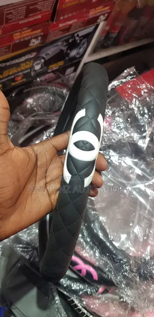 Channel Brand Steering Wheel Cover