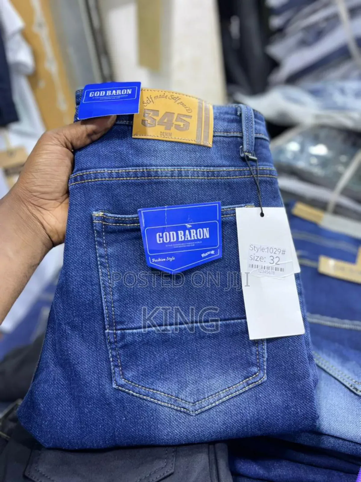 Zeus Brand Denim Jeans