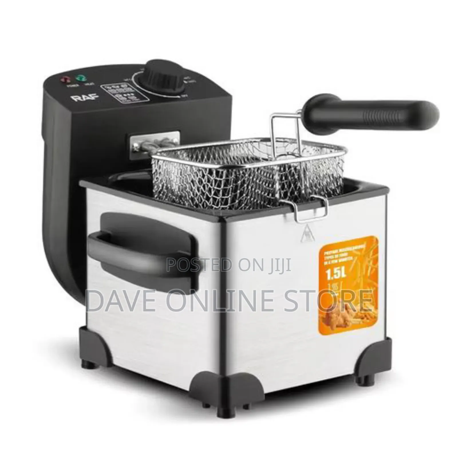 RAF 1.5L Stainless Deep Fryer