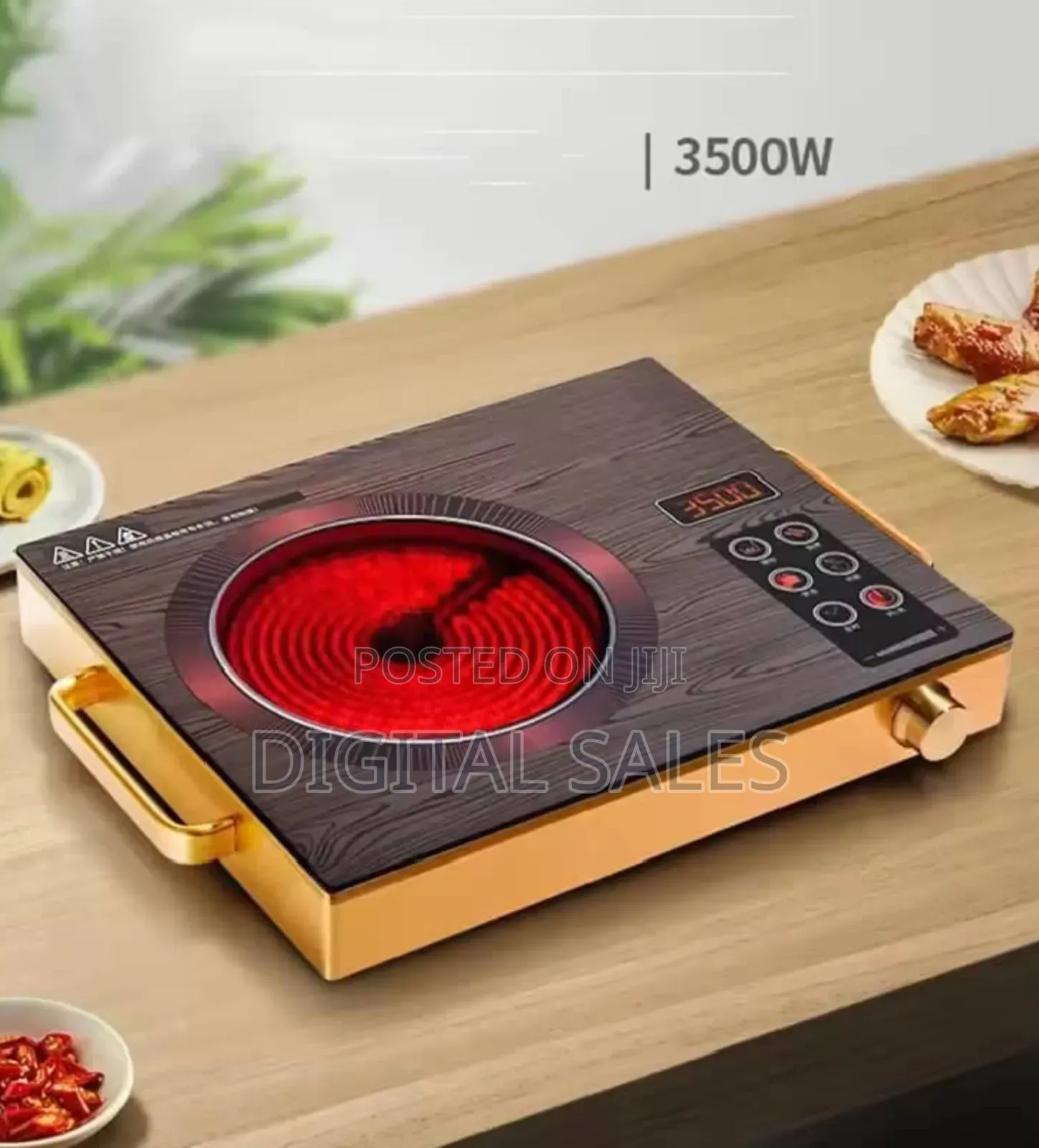 RAF Electric Digital Touch Infrared Cooker