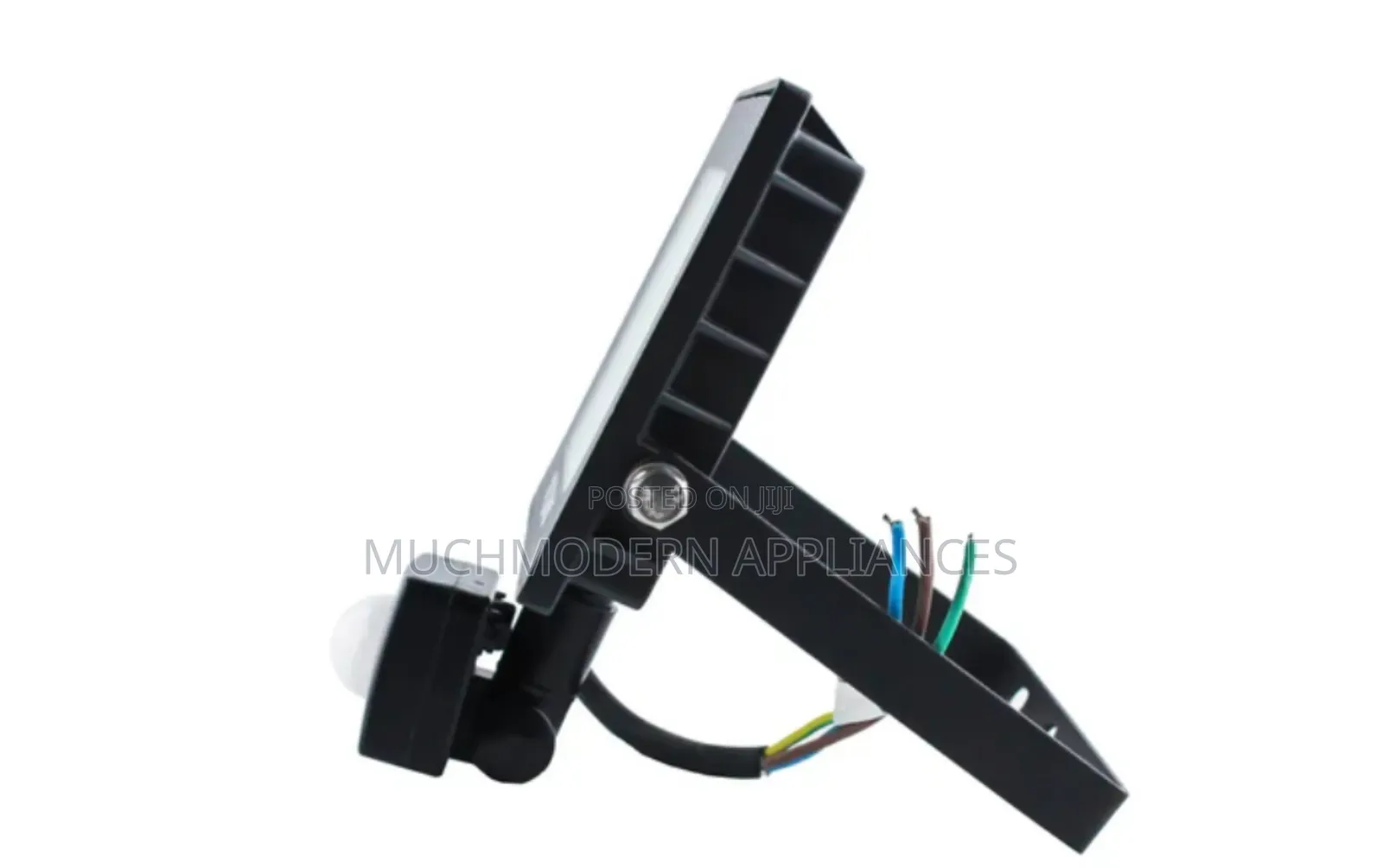 Black LED Motion Sensor Floodlight 20W SL 3079-02-Ph-Bk-Dl