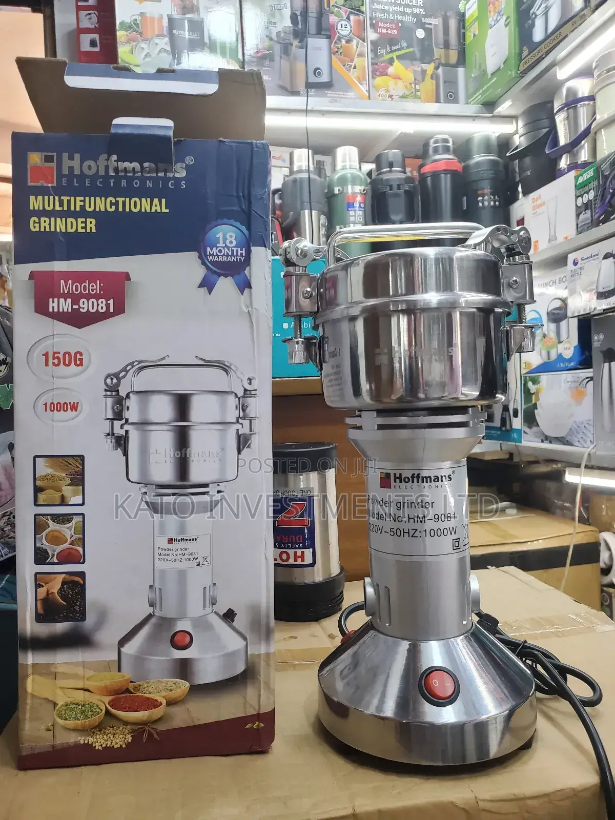 Hoffmans Multifunction Grinder Hm-9081