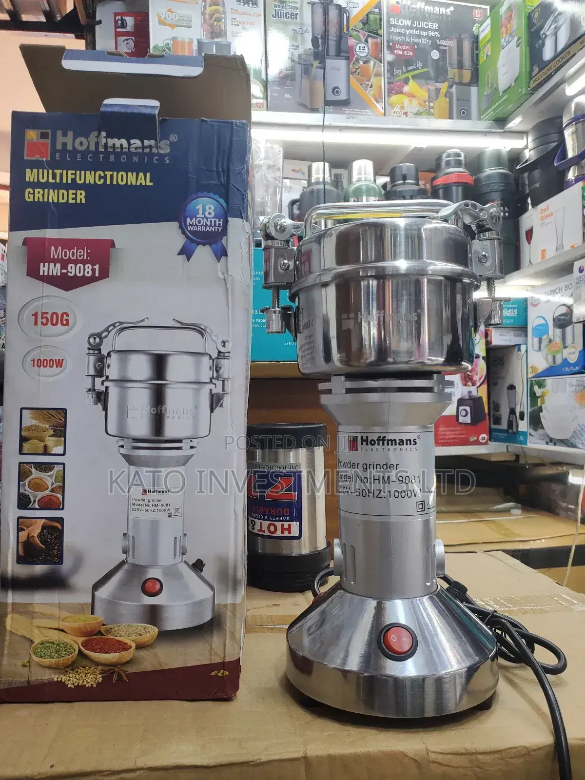 Hoffmans Multifunction Grinder Hm-9081