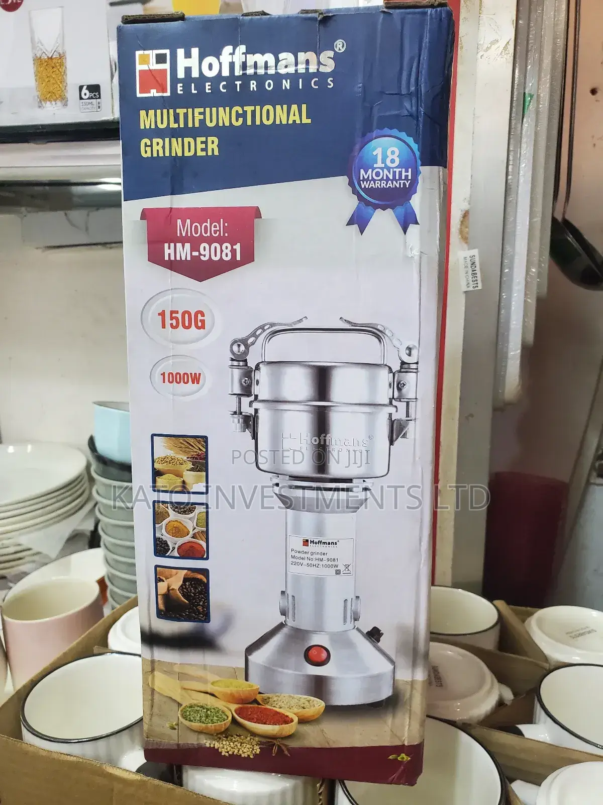 Hoffmans Multifunction Grinder Hm-9081