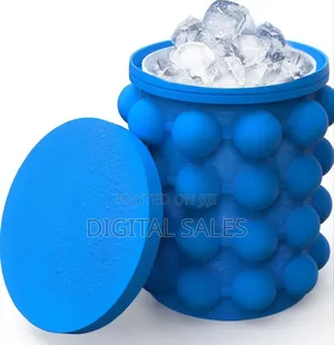 Silicone Ice Cube Maker Bucket