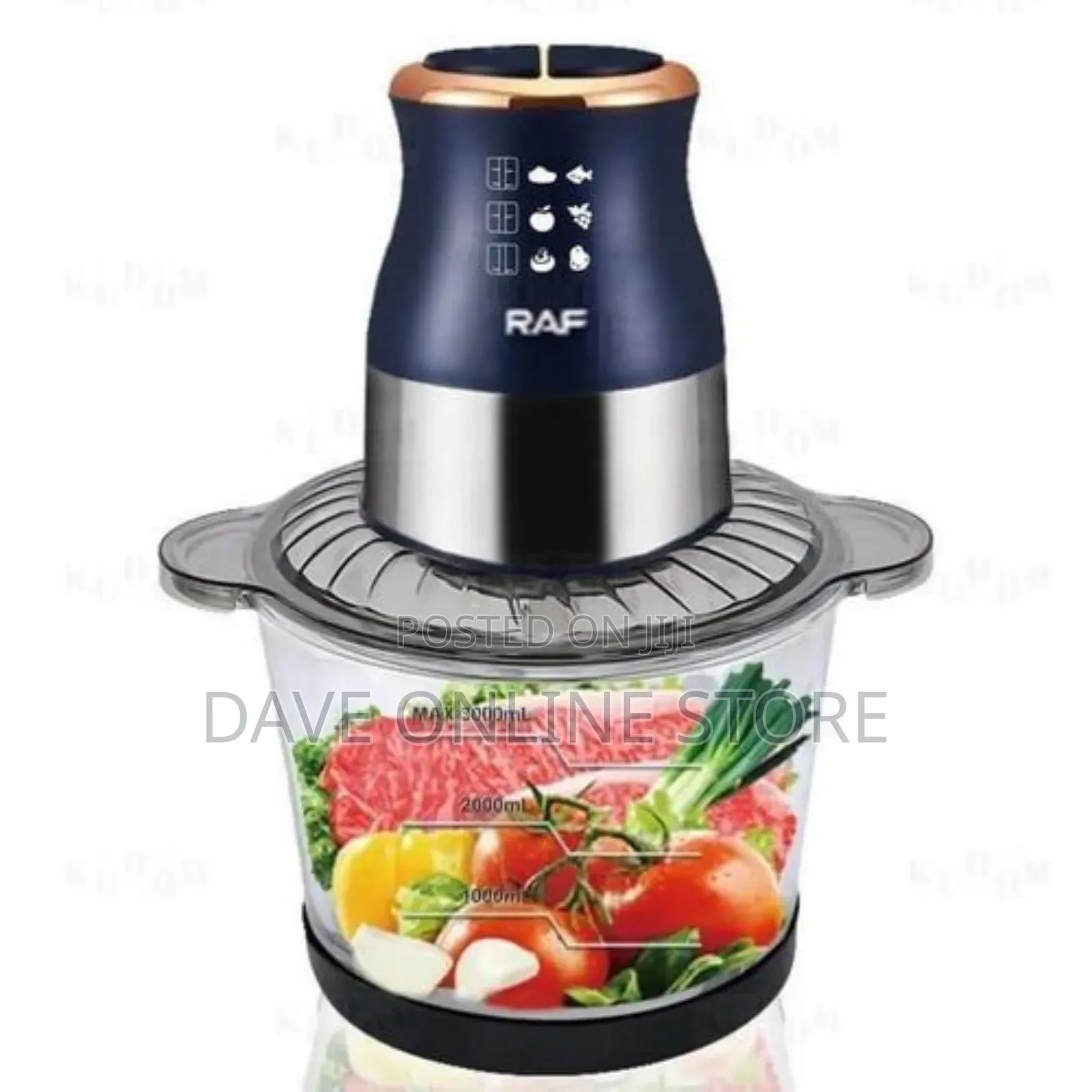 RAF 3L Stainless Steel Meat Grinder Chopper Food Processor