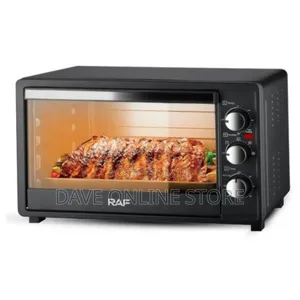 RAF 40 Litres Electric Oven Cooker Grill- Black