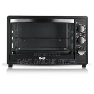 RAF 40 Litres Electric Oven Cooker Grill- Black