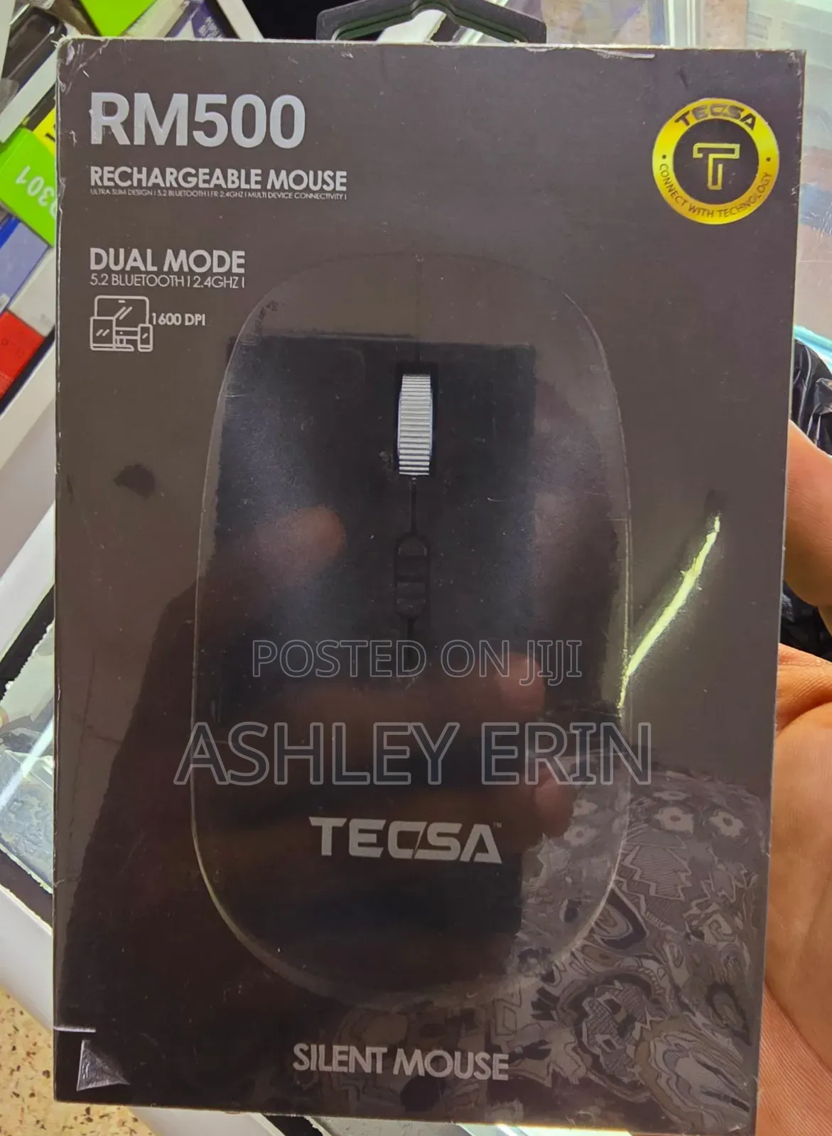 Rm 500 Tecsa Bluetooth Rechargeable Mouse