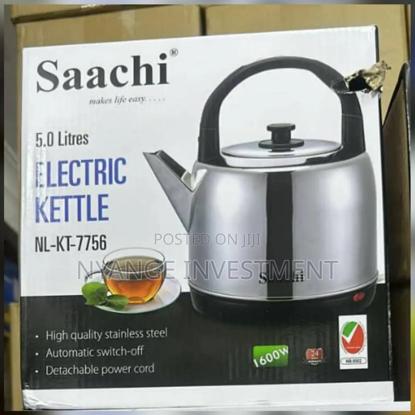 5.0L Electric Kettle. Sachi Electric Kettle