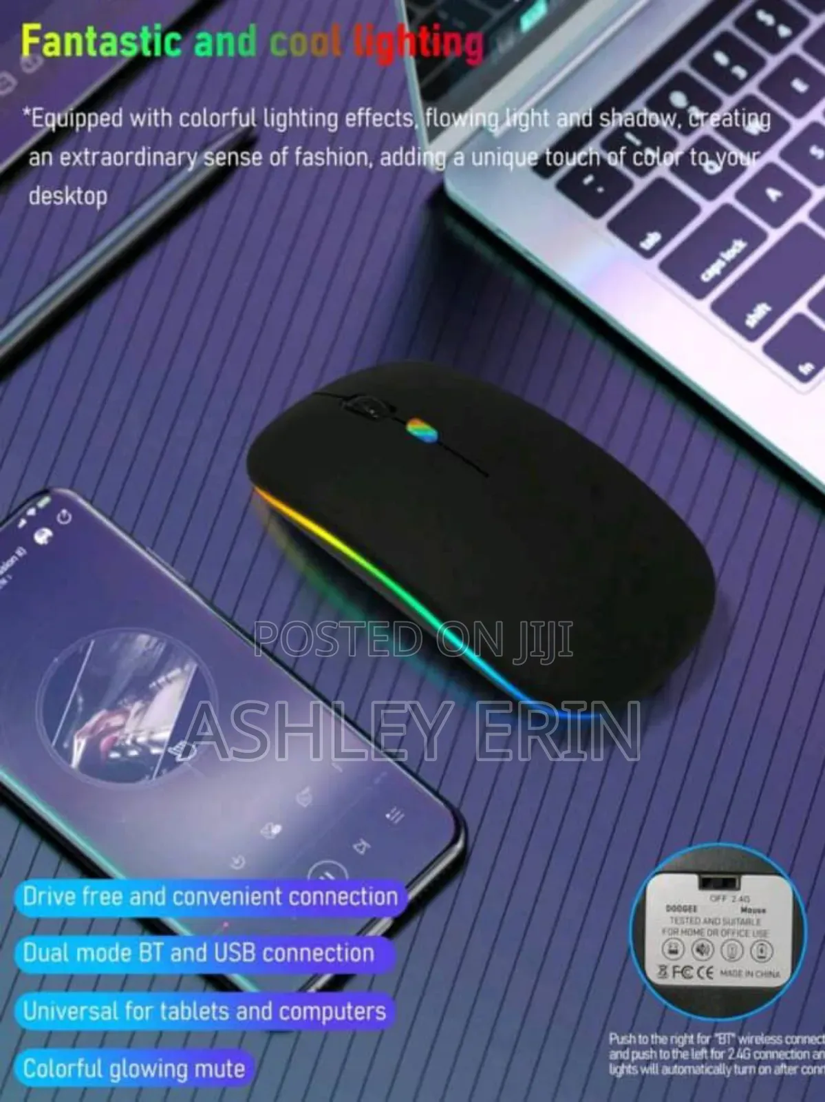 Wireless Mouse Android Phones,Tablets, iPhones and Laptops