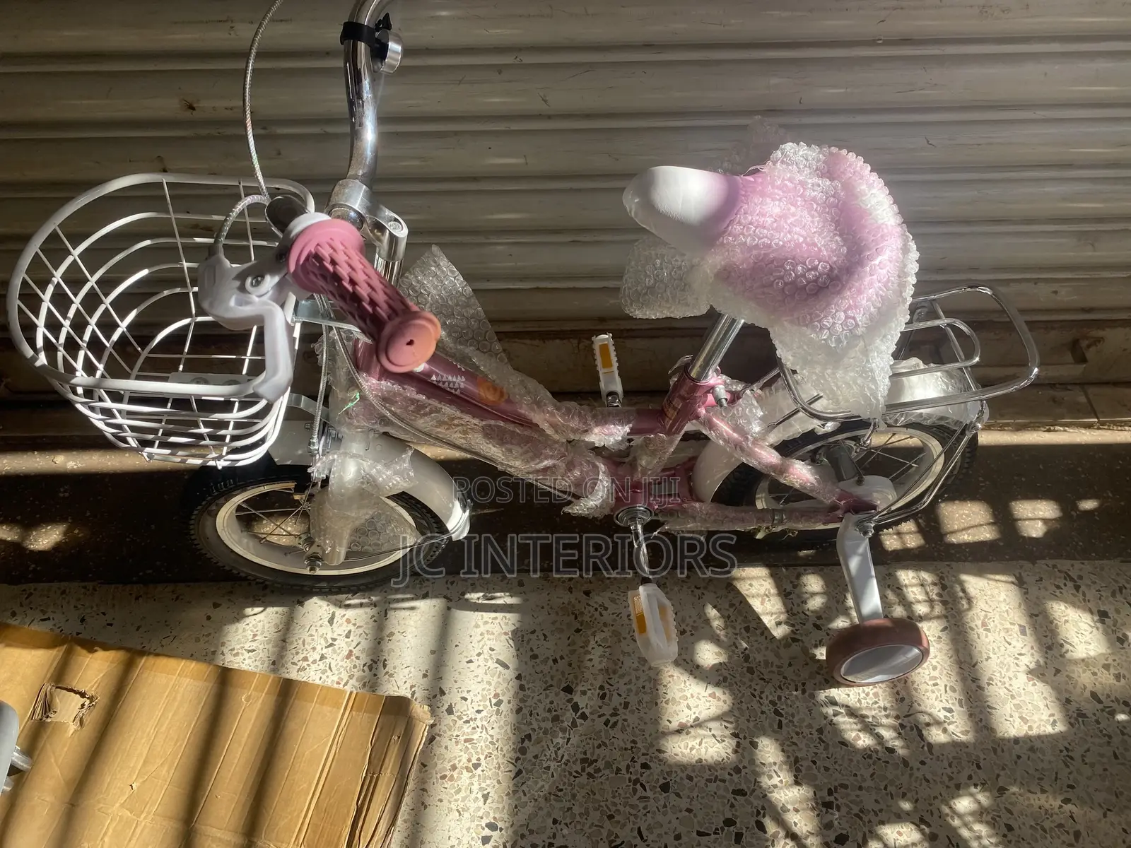 Pink Kids Chopper Bicycle