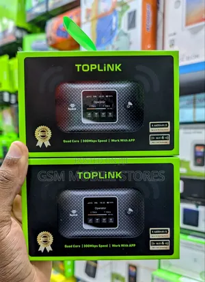 New Toplink Mr57 Ultra Fast Mobile Wifi 6 4600mah Battery