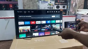 40 Inches Smart TCL Flat Screen With Inbuilt Decoder