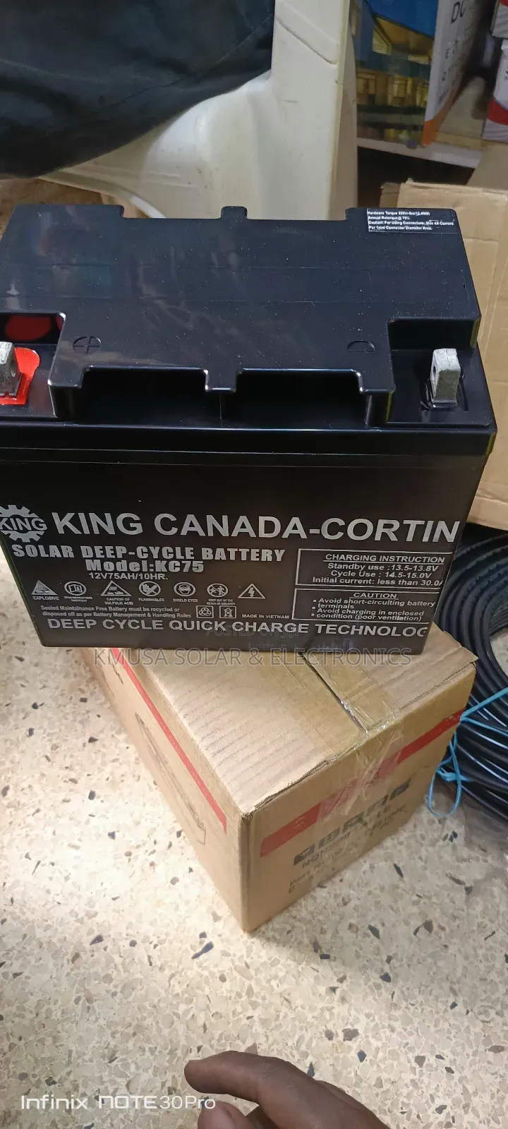 75ah King Canada Battery