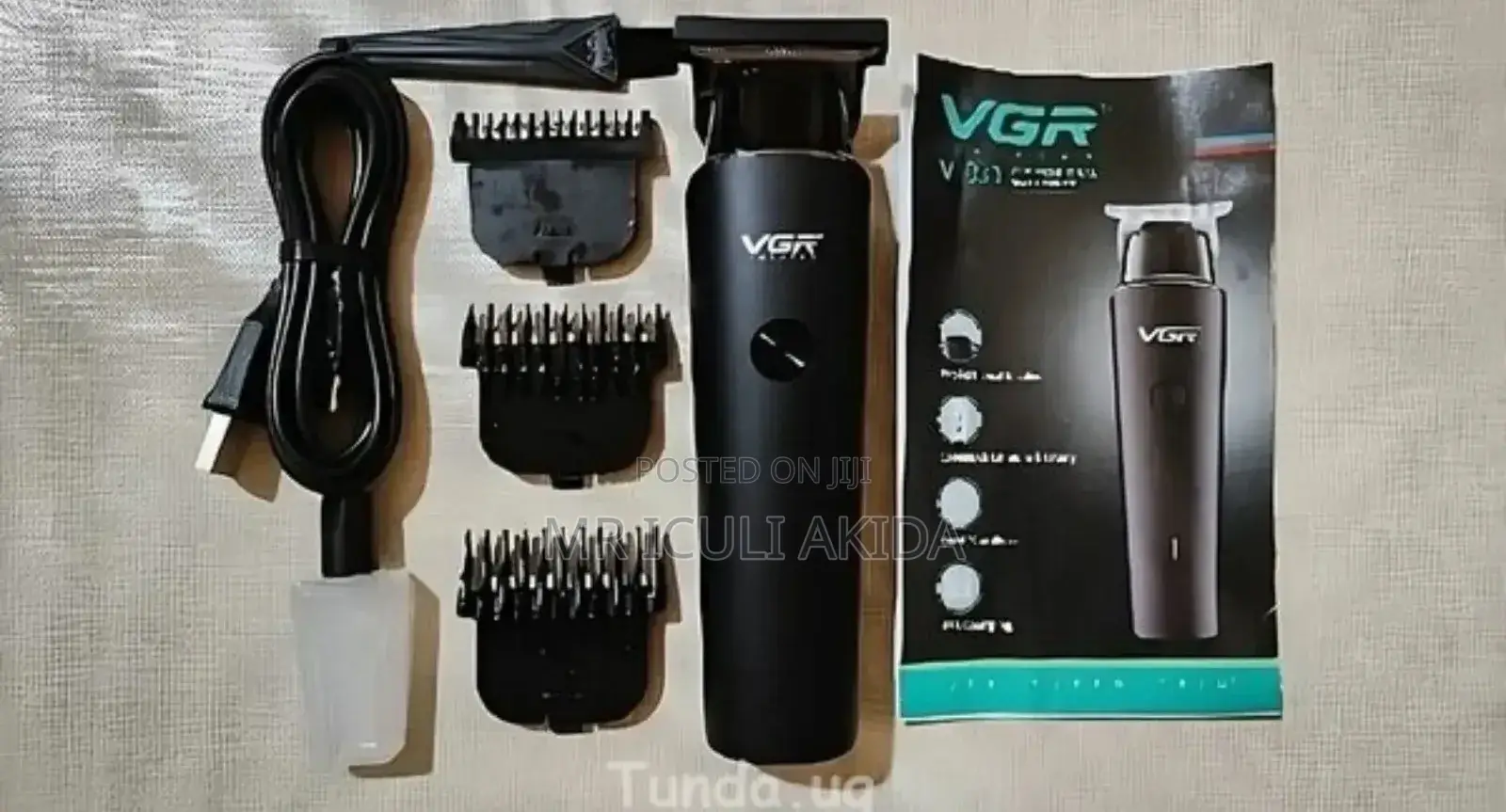 VGR Rechagable Hair Cutting Machin Professional Hair Clipper
