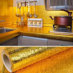 Gold Kitchen Wallpaper Sticker