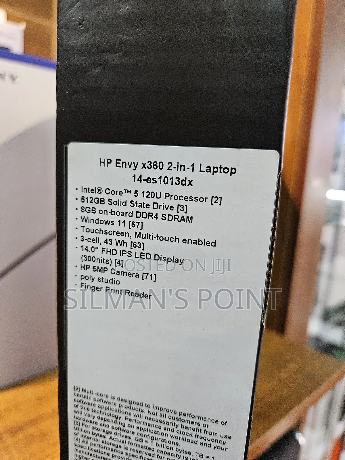 New Laptop HP Envy X360 8GB Intel Core I5 SSD 512GB