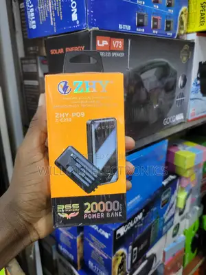 Fast Charging Power Bank /ZHY-P09 Black Power Bank