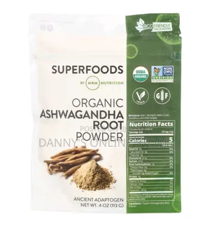 Organic Ashwagandha Root Powder, 113 Servings