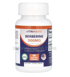 Berberine 500mg 60 Capsules