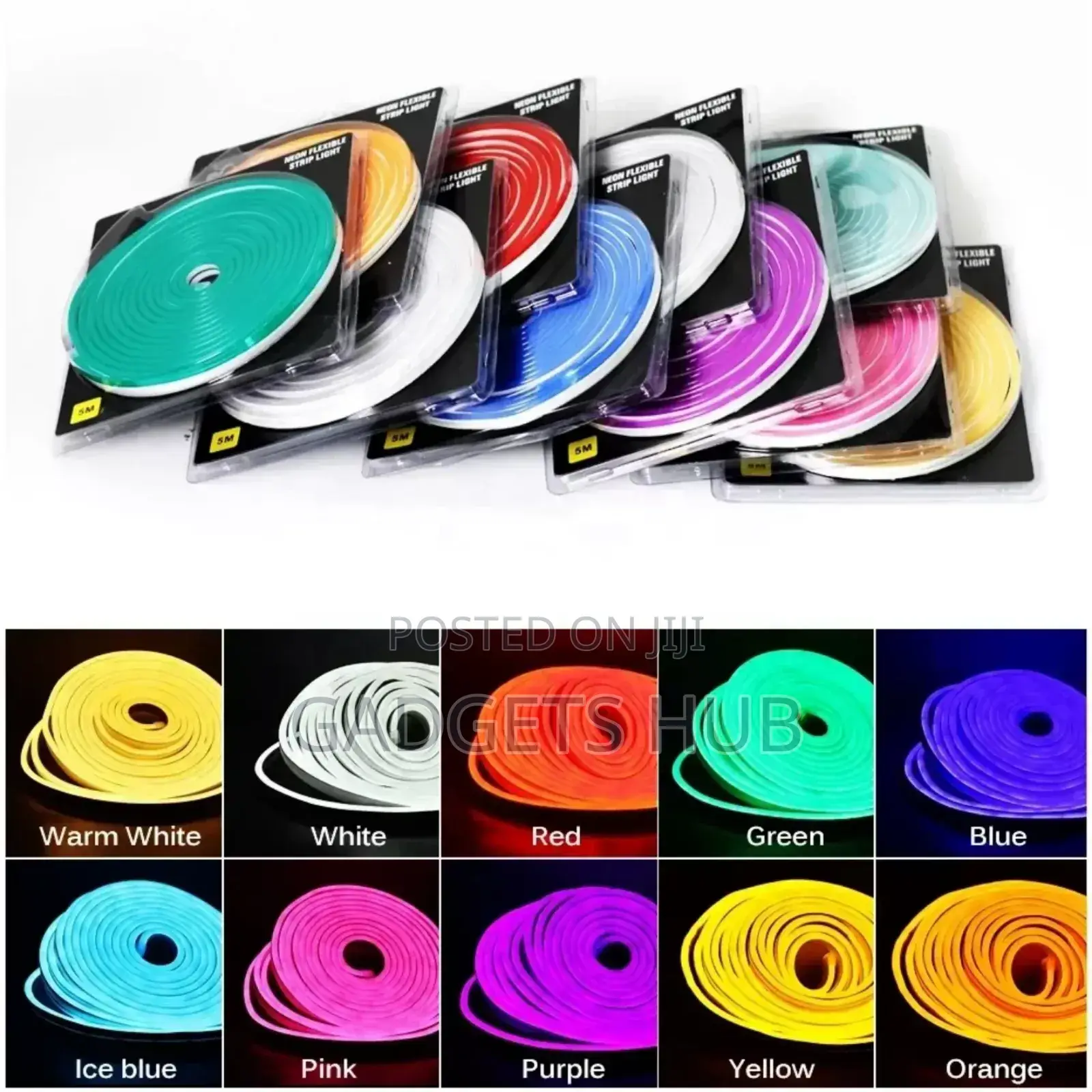 Neon Light 5M Silicone PVC Flex Strip Lights