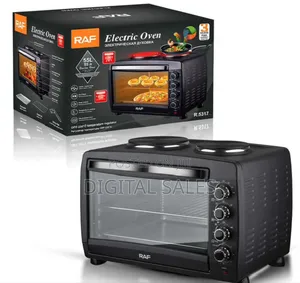 2 in 1 Electric Oven 55 Liters