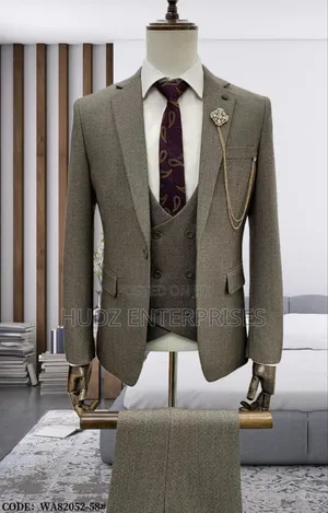 Turkish Silver Gray Suit