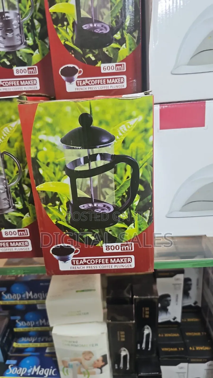 French Press Coffee Tea Maker