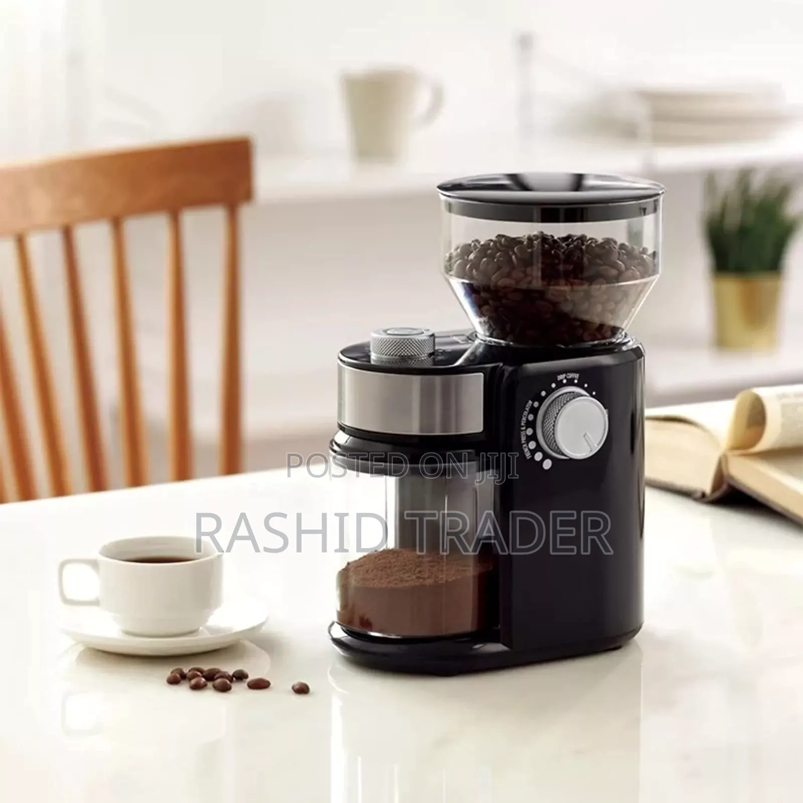 Stainless Steel Burr Electric Coffee Grinder