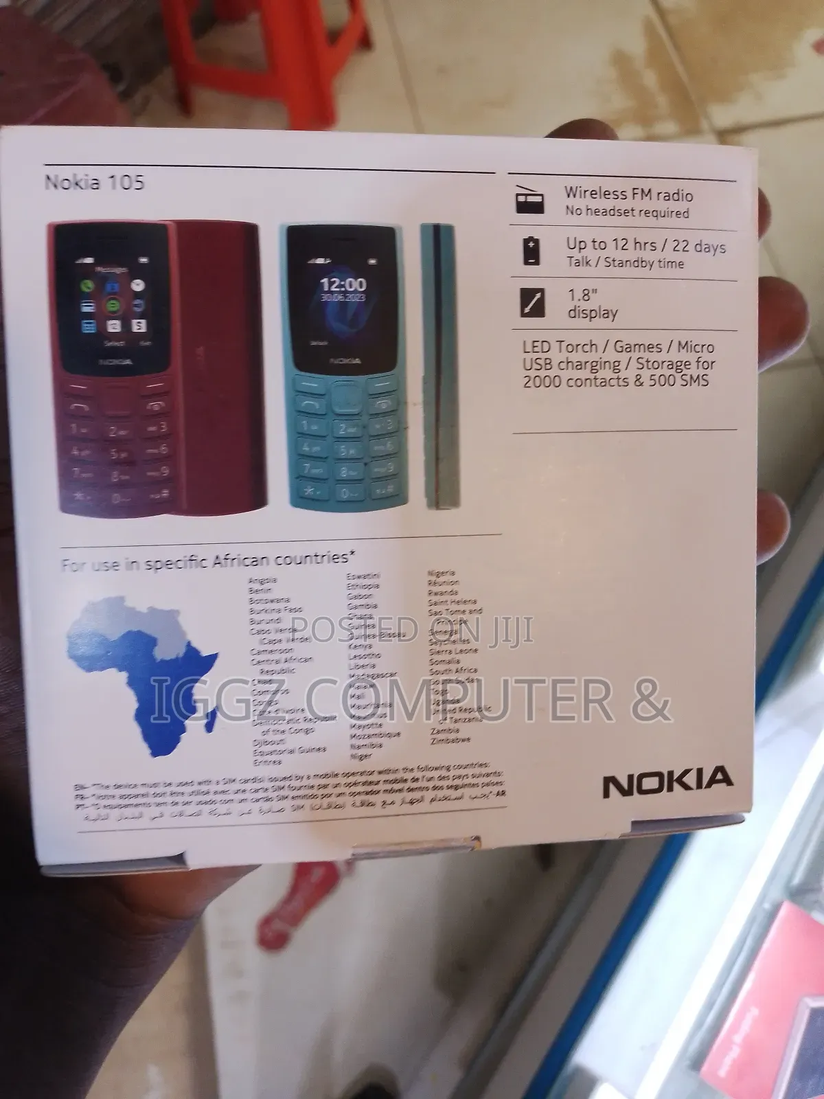 New Nokia 105 Gray