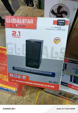 Global Star Sound Bar 2.1x.Base