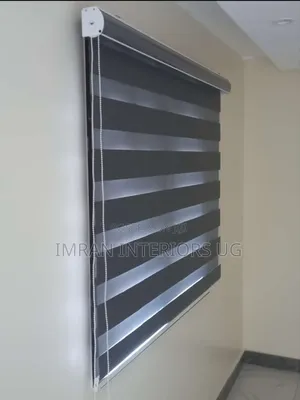 Dark Grey Zebra Blinds Available at Low Price Per Meter.