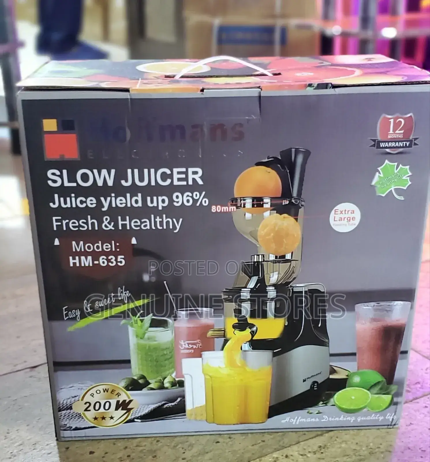 Hoffmans Slow Juicer