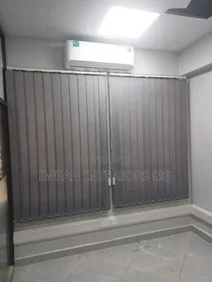 Corporate and First Class Office Blinds Available in Grey.