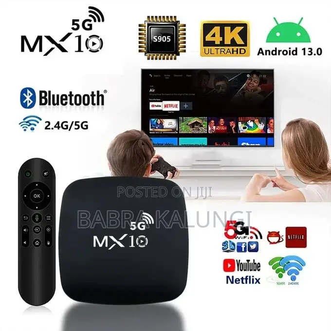 Topleo Motherboard for Android Smart TV Box With Remote