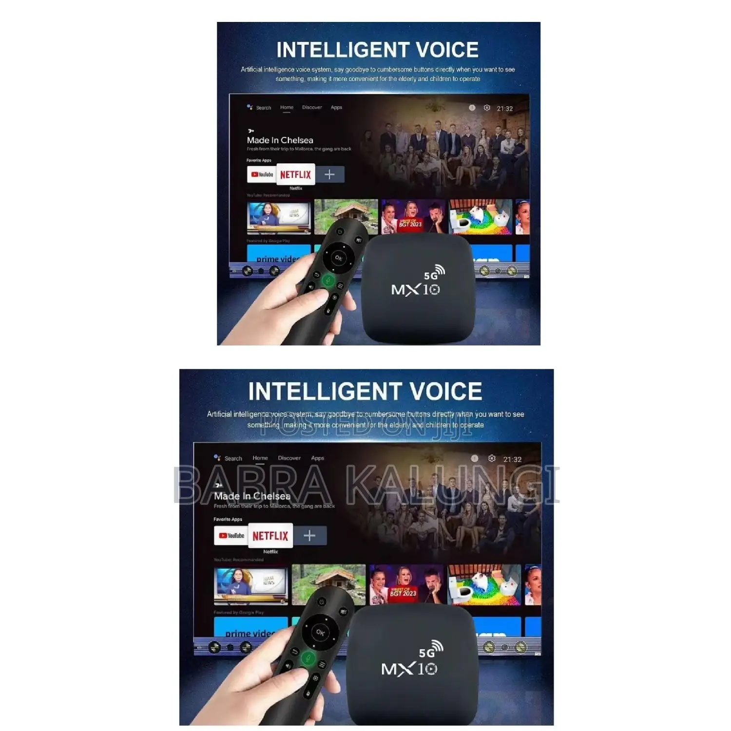 Topleo Motherboard for Android Smart TV Box With Remote