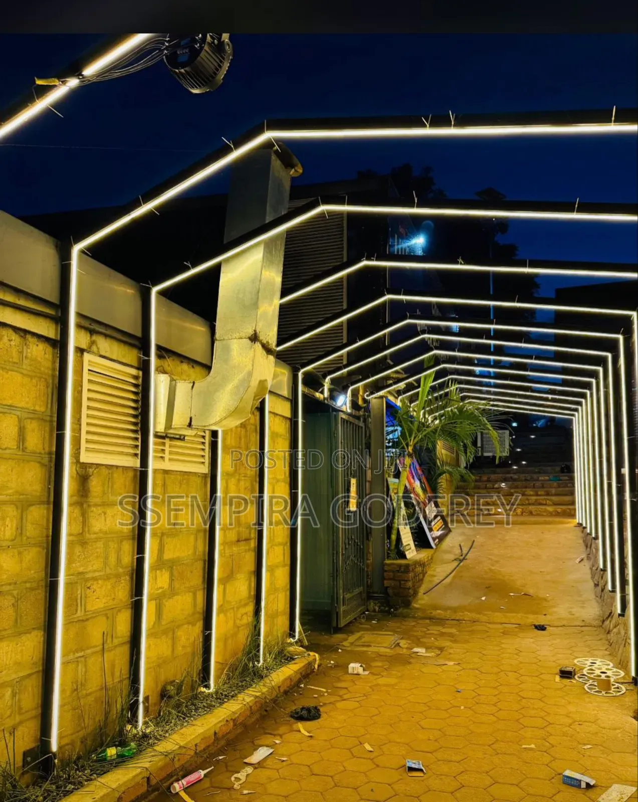 Warm Disco Lights Roll 50m 600000