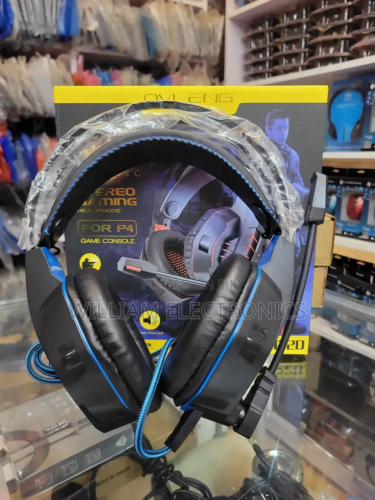Ovleng Gaming Headset/3.5mmgold Plated Plug Headphone