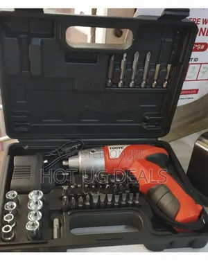 Electric Rechargeable Cordless Screwdriver/Drill Set