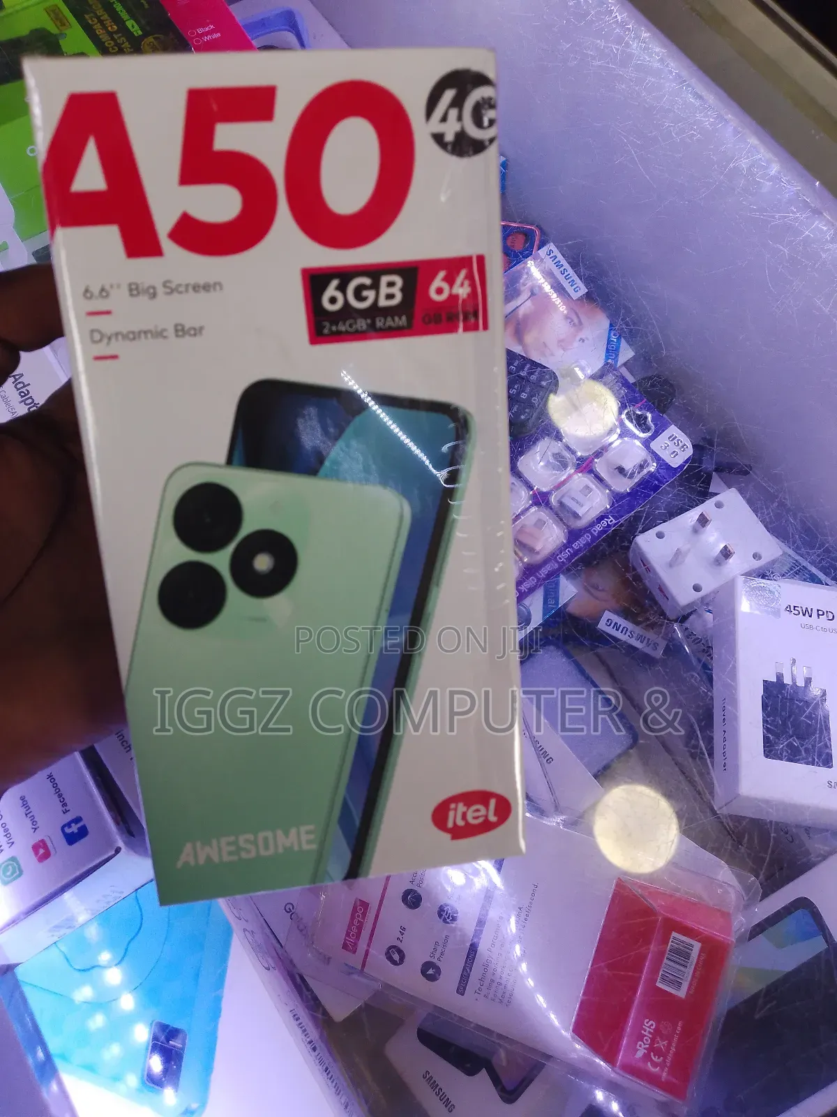 New Itel A50 128 GB Green